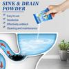 Drain cleaner; toilet sink kitchen bathroom drain pipe clog stain deodorization quick unclogging cleaning decontamination