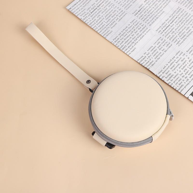 Foldable Eyewear Box & Accessories Set: Sunglasses Case, Round Storage Bag, Lens Cloth, Leather Pouch
