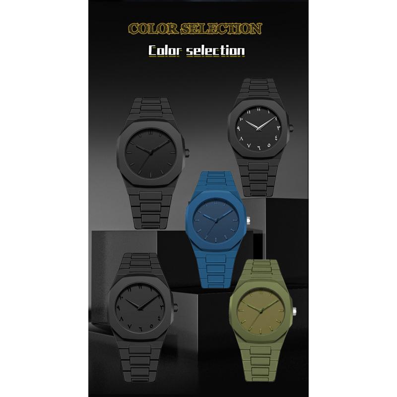 Neue Mode Einfache Wasserdichte Quarzuhr Anti-Allergisch Umweltfreundliche Plastikuhr Wasserdichte Armbanduhr Trendig