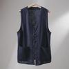 **Stylish Men's Solid Color Hooded Sleeveless Vest - Casual Slim Fit In Three Colors**