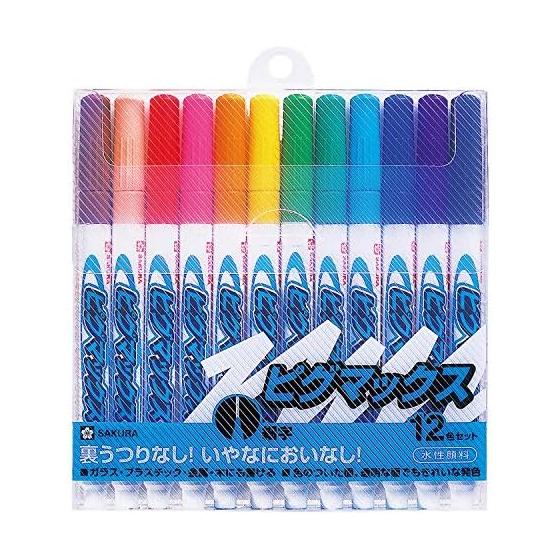 SAKURA Sakura Crepas Ручка на водной основе Pigmax Fine Point 12 цветов ZPK-S12
