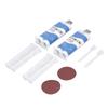 2Pcs Metal Glue High Temperature Resistant Strong Adhesive Long Lasting AB Metal Repair Adhesive
