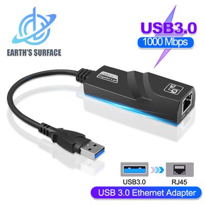 1000 Mbps USB 3.0 to RJ45 Lan Ethernet võrguadapteri kaabel 100 Mbps RTL8153 võrgu konversioonikaablid Macbooki sülearvutile Win10 11