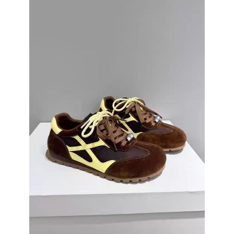 Grotesque Planet Retro Contrasting Color Women's Autumn New Casual Shoes