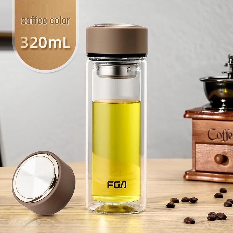 Fuguang Double-Layer High Borosilicate Glass Cup