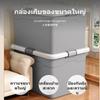3Piece Extra Large Storage Box Set, Plastic Organizer with Casters, Capacity, Dustproof XL 1
