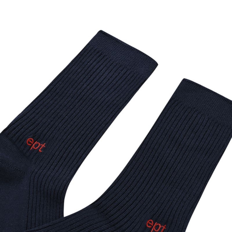 EPT EPT SIDE LOGO SOCKS (NAVY_RED)