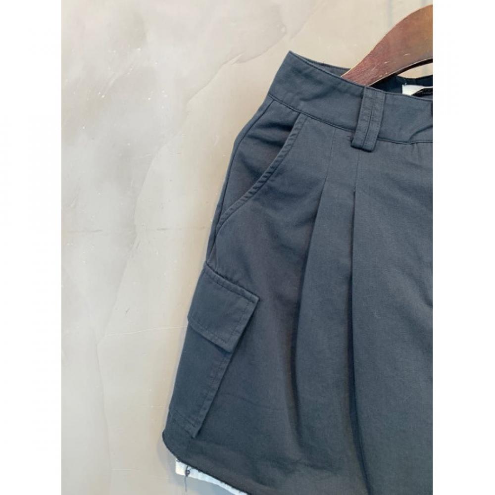 C S In The Room Cargo pIntuCk mIni Skirt 2Color C