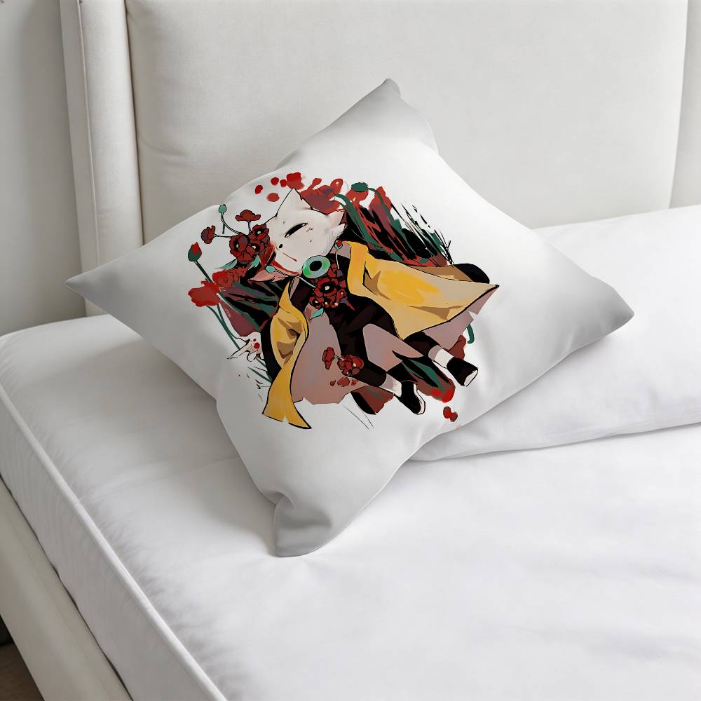 

Game NNine Solss Decorative Square Pillow Cover Soft Comfortable Pillow Case Sofa Bed Home Decoration 30x30 cm