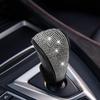 Shiny Car Gear Shift Knob Cover with Crystal Sparkle Rhinestones, Automatic Gear Shift Gear Cover for Women and Girls,  Interior Decoration Accessory