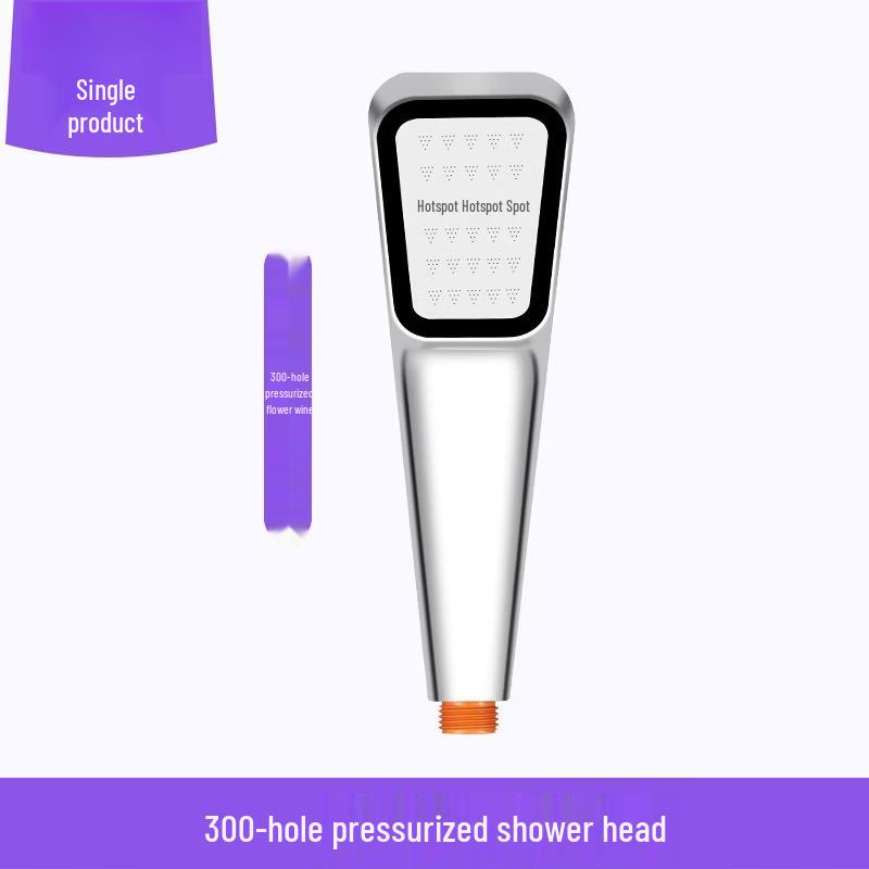Pressurized Square Handheld Shower Head