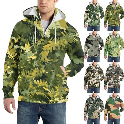 Frühlings- und Herren-Sweatshirt mit Stehkragen ist ein lässiges Outdoor-Pullover-Oberteil