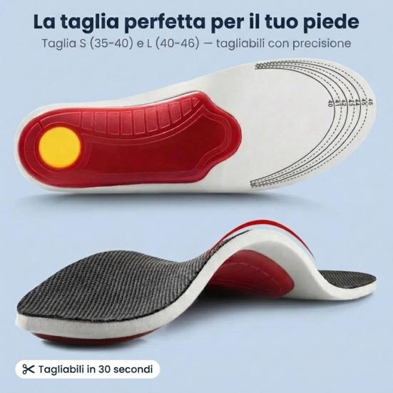 1 Pair Arch Support Full Length Inserts EVA Orthotic