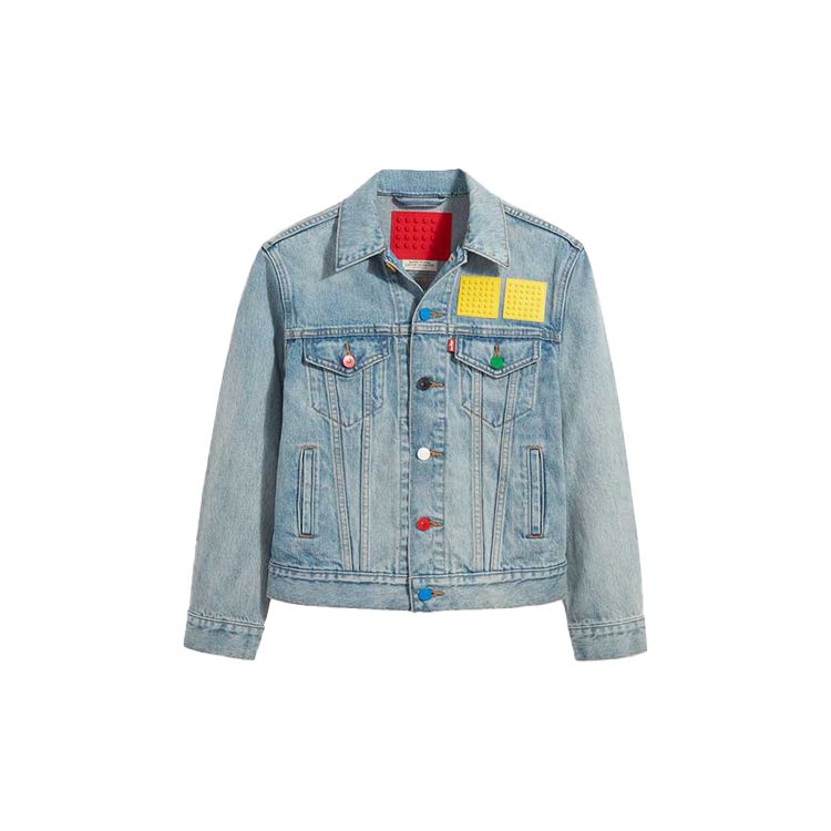 

Levis Fashion Удобная повседневная джинсовая куртка унисекс, светло-голубая 29944-0146