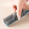 Handle High-top Shoe BrushStreamlined Long-handled Plastic Brush Small Soft-bristled Wall-mounted Plastic Cleaning Brush
