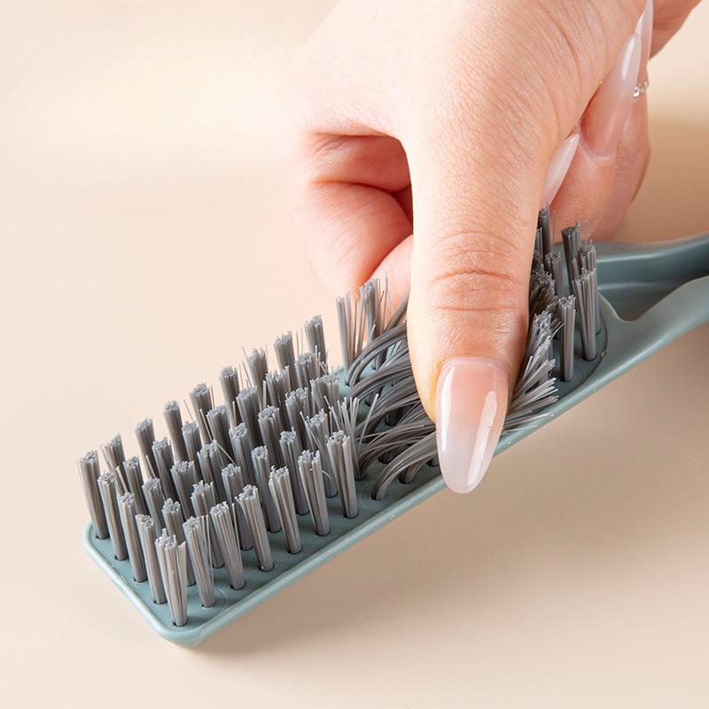 Handle High-top Shoe BrushStreamlined Long-handled Plastic Brush Small Soft-bristled Wall-mounted Plastic Cleaning Brush