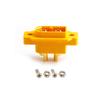 Amass XT60E-M Male Connector for RC Power Battery, Fixed Version with Screws