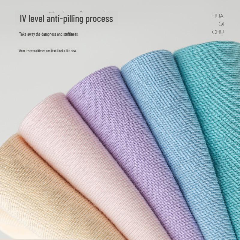 Women's Summer Thin Pure Cotton Breathable Antibacterial No-Show Socks