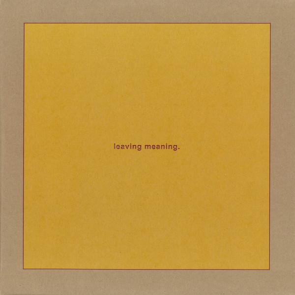 

LP Record SWANS - Leaving Meaning. YG63 Young God Recor 2019 US Rock