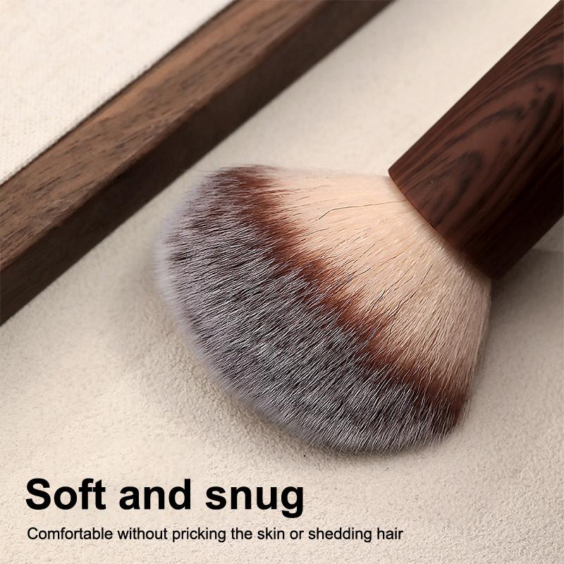Soft Bristle Nail Dust Cleaning Brush Wooden Handle Nail Dust Powder Remover Brushes Soft Bristle Nail Salon Cleaning Accessory