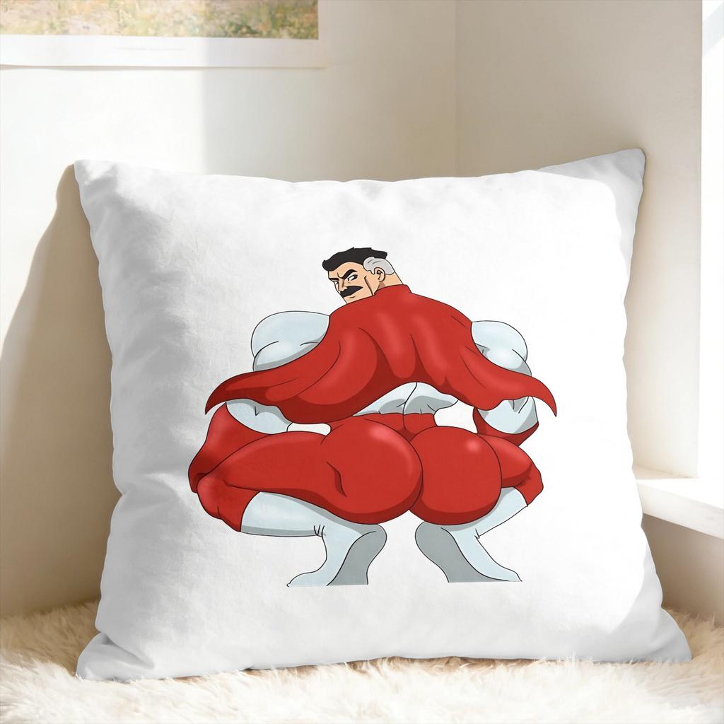 Comic I-Invincible Hero Pillowcases Novelty Pillow Case For Sofa Car Home Decor Print Pillow Cover