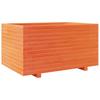 Vidaxl Garden Planter, Waxed Brown, 90X60X49.5 Cm, Pine Wood