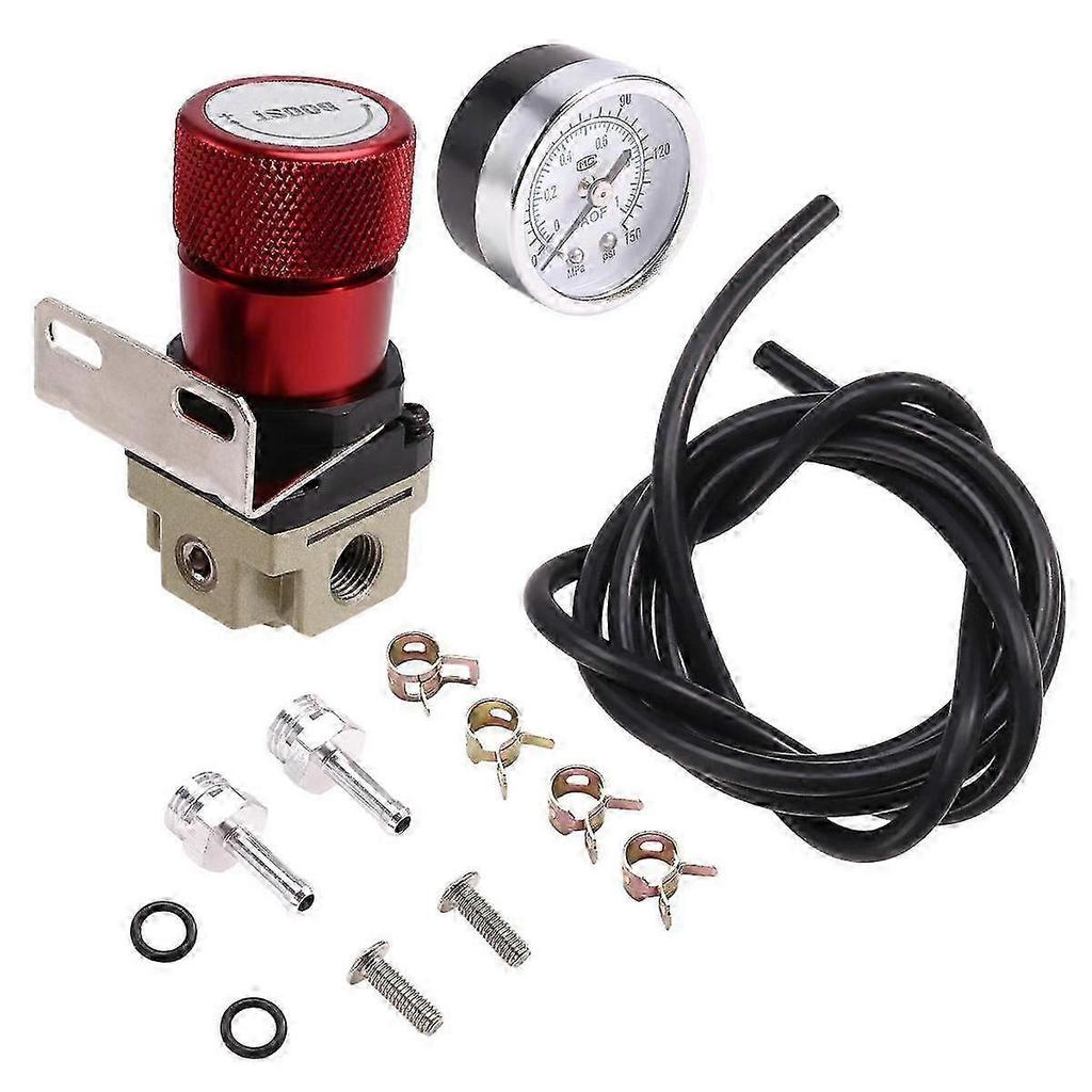 Universal Turbo Manual Boost Controller with Gauge 1-150 PSI SR20DET,Red