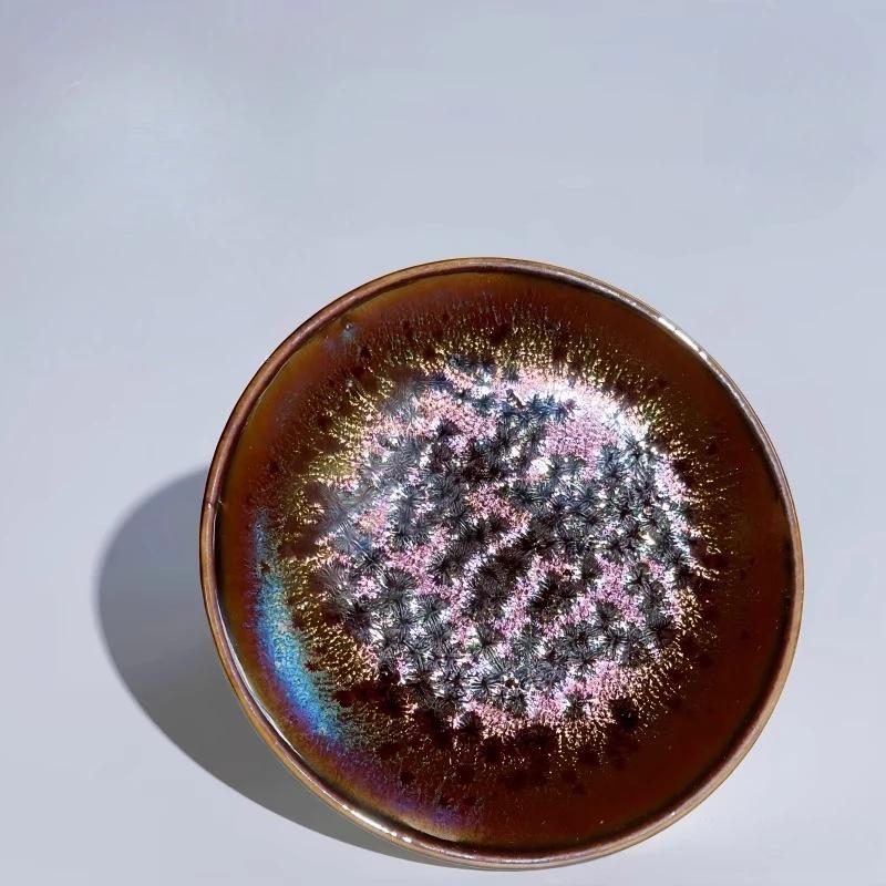 Metal Glaze DIY Pottery Handicrafts Coloring Glaze 350ml/ Bottle Medium Temperature Firing Ceramic Crystallization Kiln Changing