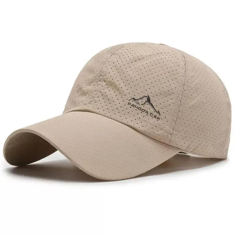 New Unisex Summer Sun Hat for Men and Women Breathable Lightweight Mesh Baseball Cap Fashionable Sun Hat Hiking Cap