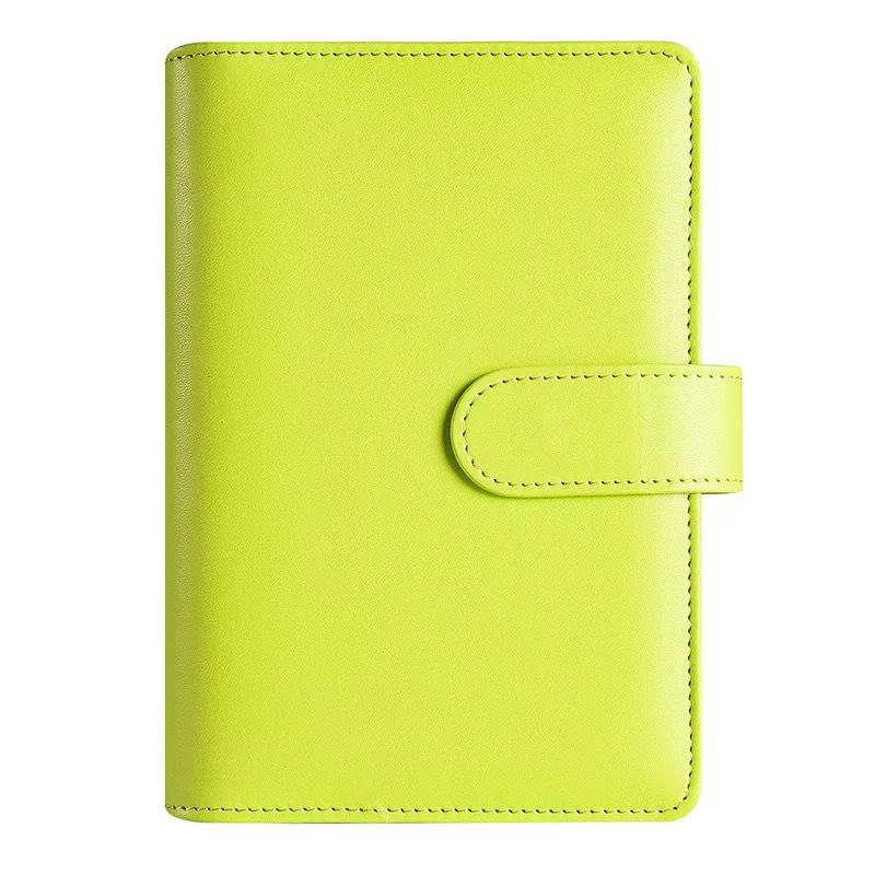 Cross-Border A6 Macaron Cash Budget Notebook with Creative Labelable Journal Binder