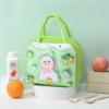 Cute 3d Cartoon Animal Pattern Thermal Lunch Box Cooler Bag Potable Insulated Bento Handbag Waterproof Picnic Food Container Bag