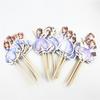 24Pcs Double‑Sided Cartoon Cake Toppers, Toothpick Cupcake Picks, Birthday Party Dessert Table Decorations Supplies