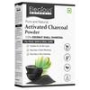 Elecious Naturals Aktivkohlepulver Ideal für Gesicht und Haut (200 Gramm) | Entfernt abgestorbene Haut, Unreinheiten und entgiftet die Haut | Kokoskohle
