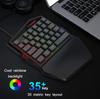 T-WOLF Mobiles Gaming Einhand-Tastatur, Spezifikation: Tastatur+Maus+Thron