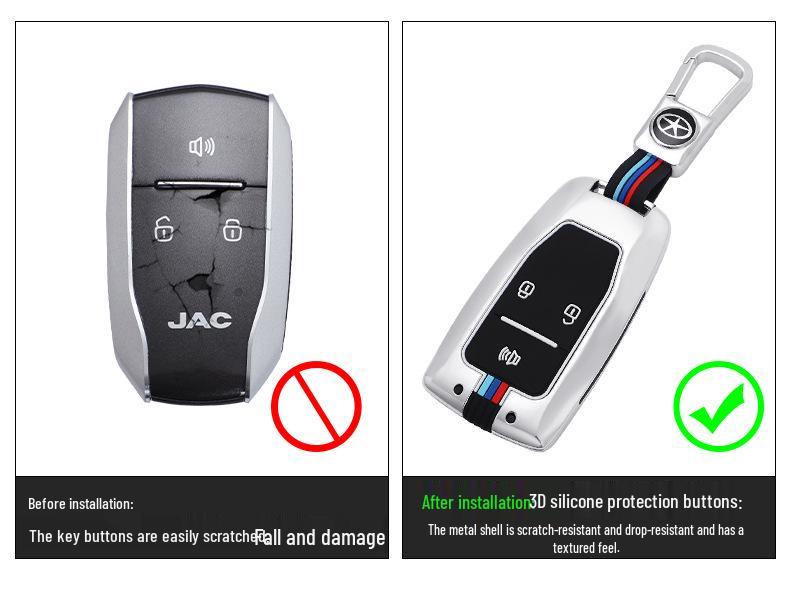 Sihao Car Key Protective Covers: Compatible with X8, A5, X4, and E10X models; Unisex design with durable buckle closure.