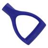 Shovel Handles D Type 32mm ID Plastic Quick Installation Snow Shovel Handle for Digging Raking Tool