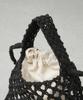 Nano Universe Macrame Shoulder Bag, Women's, F 100, Red, 673-5132304