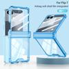 For Samsung Galaxy Z Flip 7 Case Soft Transparent Airbag Shockproof Protective Back Cover For Z Flip 7 Full Cover Phone Shell