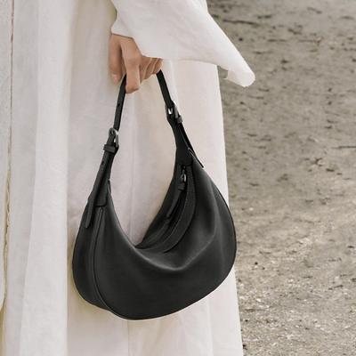 Halbmondtasche, vielseitig für den Weg zur Arbeit, Umhängetasche, Handtasche, Crossbody-Tasche, Unterarmtasche, Nischen-Damentasche
