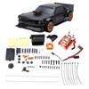EX‑07 1 7 RC Car Frame Kit with Wheels Aluminum Alloy DIY Remote Control Car Chassis Frame Model Accessory