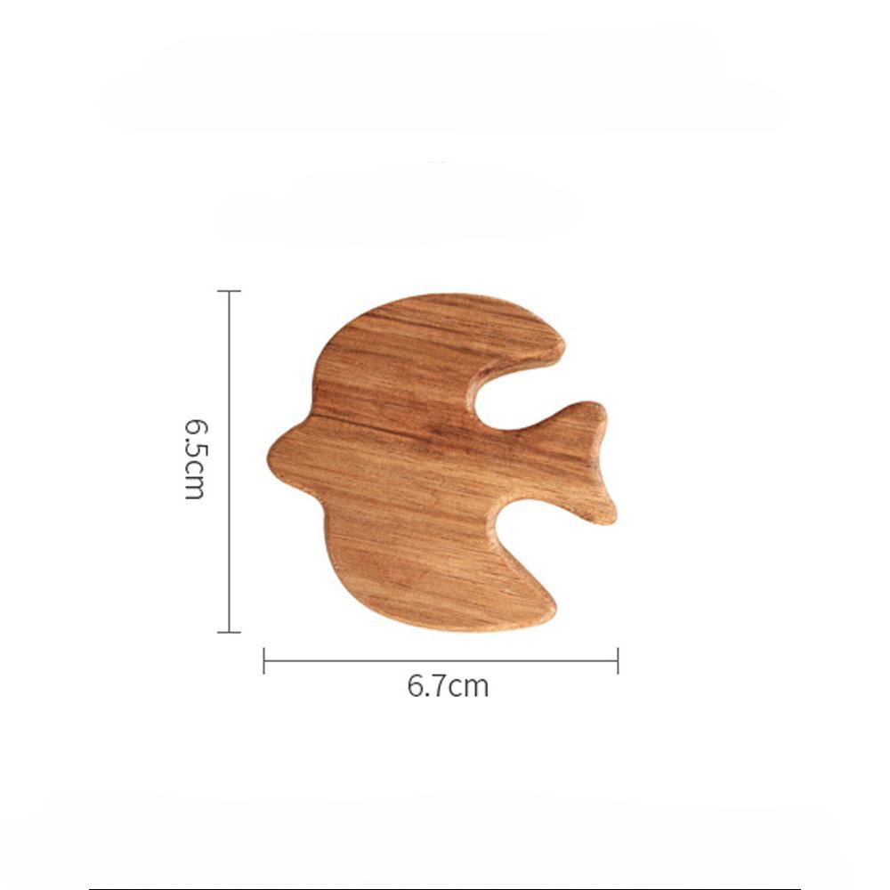 

Bird Hook, Hook Behind The Entrance Door, No Drilling on The Wall, Acacia Wood, Adhesive Hook, Creative, Children s Room Handle Clothes Hook Pack of 1