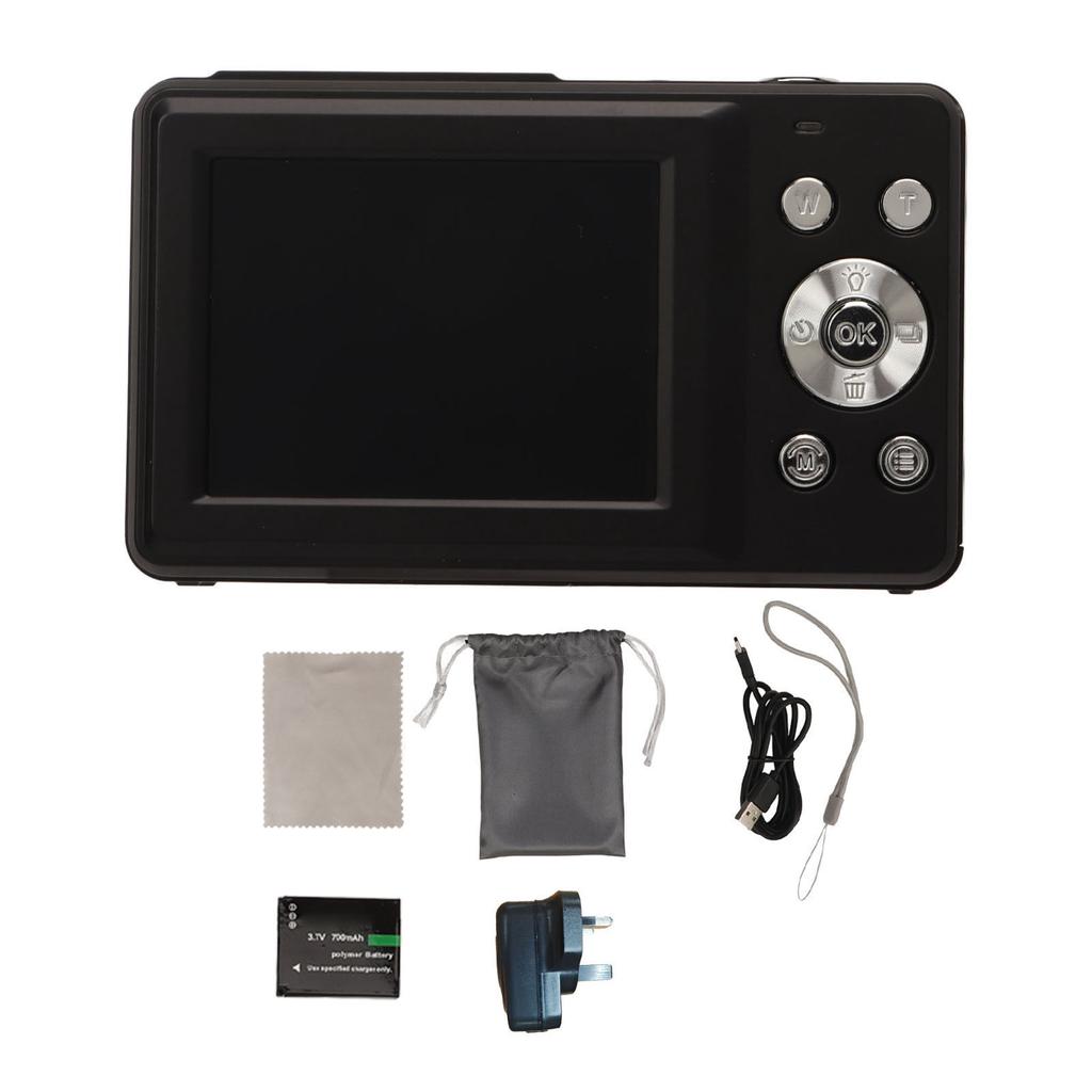 Digitální fotoaparát pro dospívající děti 44MP 1080P HD 16X digitální zoom s automatickým ostřením kapesní kompaktní fotoaparát pro