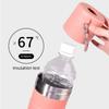 600ml Insulated Cup 316 ceramic Straw Thermal Bottle New Vacuum Cup