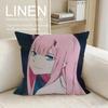 Mecha DARLING in the FRANXX Cushion Cover Pillowcase Set Pcs x x Breathable Washable Sofa Cushion Cover