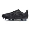 New Tiempo Legend 9 Club MG Slip Resistant Cushioning Abrasion Resistant Low Top Kids' Soccer Shoes Black Blue Kids' DA1331-001