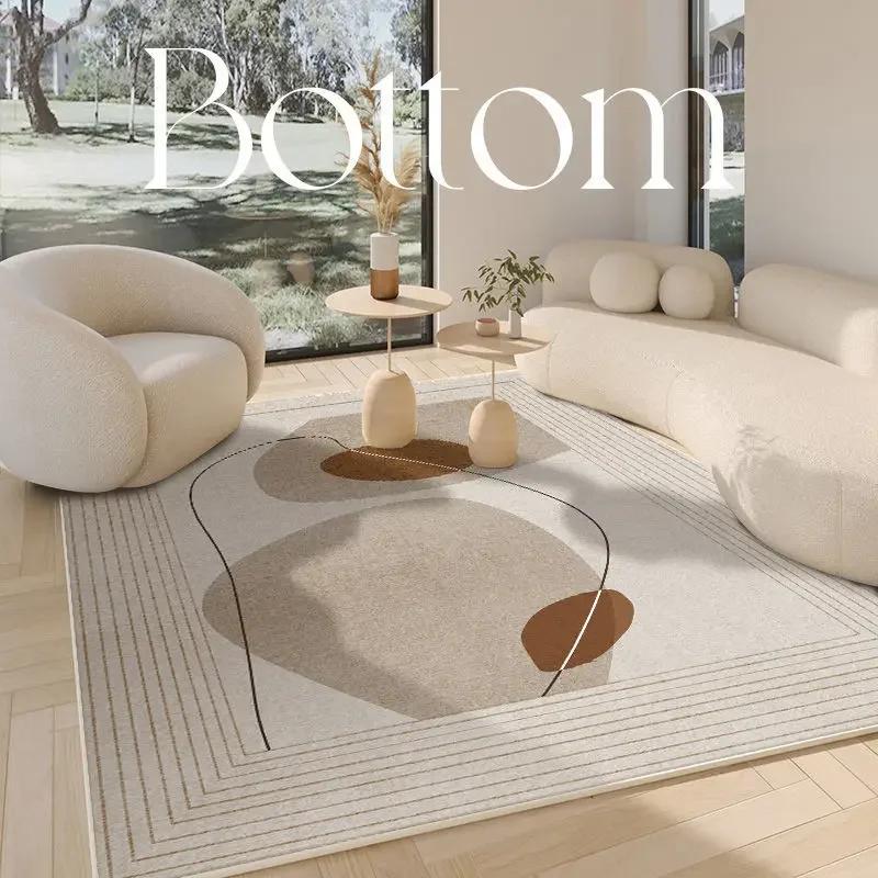 Thickened Cashmere Imitation Living Room Rug Children's Bedroom Plush Carpet Large Size Floor Mats Hall Rugs Keep Warm Carpets