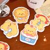 Cartoon Custard Bear Gift Sticky Notes Cute Message High Value Hand Account Decoration Material N Times Kawai Stationery Lovely