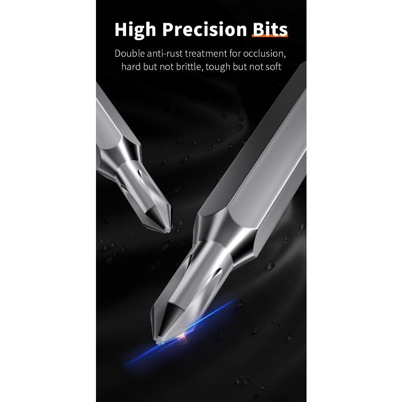 Kingsdun 120 In 1 Electric Precision Screwdriver Handy Tool Bag