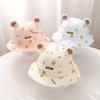 Breathable Cotton Baby Sun Hat - Cute Fisherman Style for Spring/Summer
