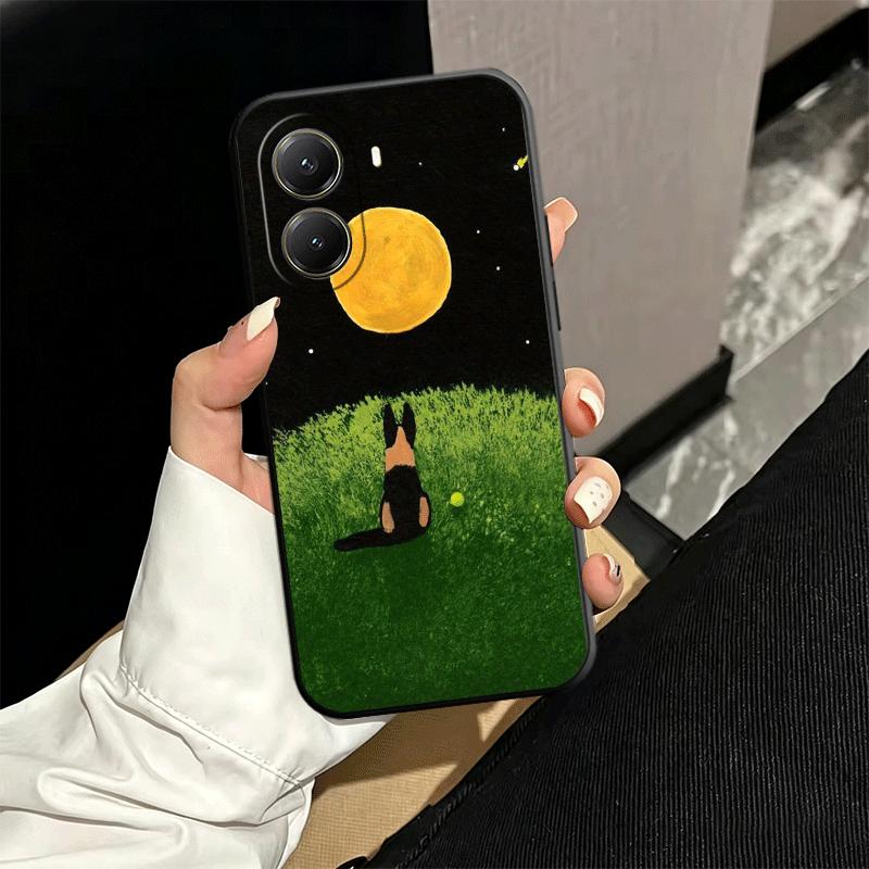 German Shepherd Dog Soft Phone Case for Xiaomi Poco X5 X6 X7 X8 Pro Max X3 F7 F8 Ultra M8 M7 M6 M5 Redmi 15 15C 14C 13C 12C X4 F